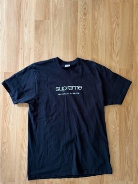 SS20 Black Supreme T-Shirt